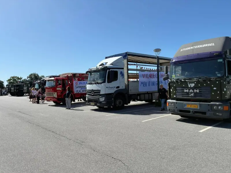 Flere studentervogne klar til dagens kørsel